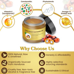 Private Label Anti Hair Loss Repair Growth Batana Oil Butter Raw Batana Oil Strengthening and Conditioning Batana Oil