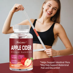 Hot Cross-Border E-Commerce Fresh Style for Apple Cider Vinegar Gummies for Apple Cider Hot Fruit Gummies