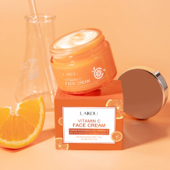 Laikou Vitamin C Brightening Anti-aging Day and Night Face Cream Shenzhen Silver Jar Facial Cream