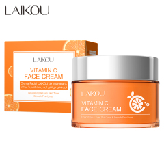 Laikou Vitamin C Brightening Anti-aging Day and Night Face Cream Shenzhen Silver Jar Facial Cream