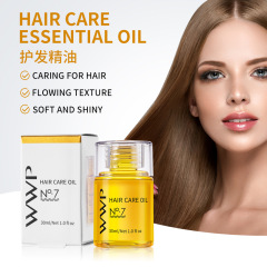 Hair Care Oil Herbal Essential Oil for Frizz Reduction Hair Smoothing Brightening Hair Care