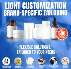 OEM/ODM Natural Blueberry Flavor Vitamin E Gummies for Eye Health