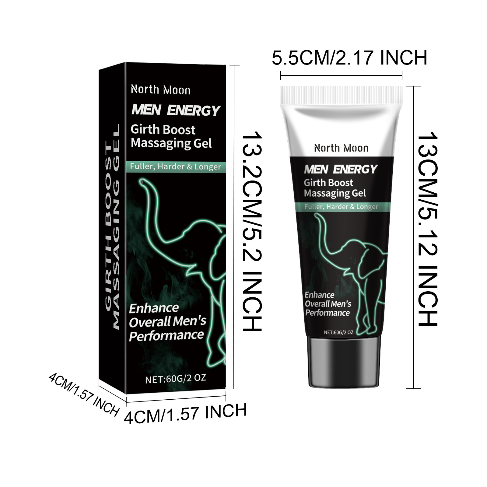 2024 Popular Natural Ingredients Made Persistent Time Control Man Body Massaging Moisturizing Caring Strengthening Gel