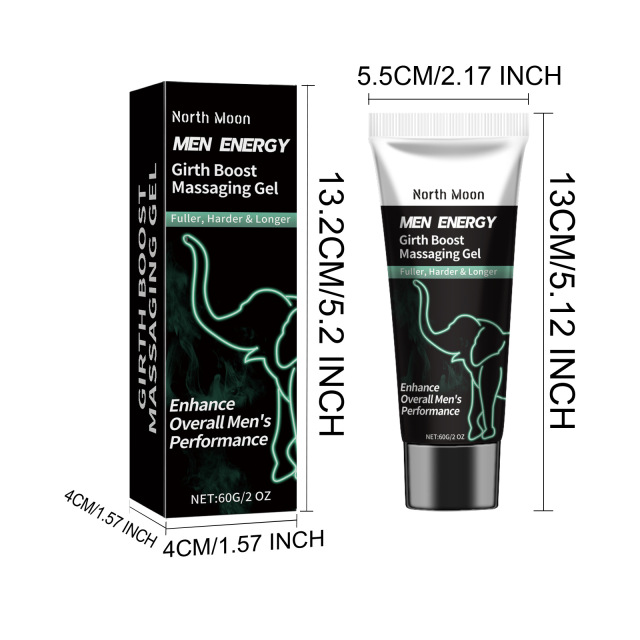 2024 Popular Natural Ingredients Made Persistent Time Control Man Body Massaging Moisturizing Caring Strengthening Gel