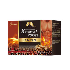 Man X Power Energy Coffee Natural Organic Private Label Herbal Instant Maca Coffee for Men