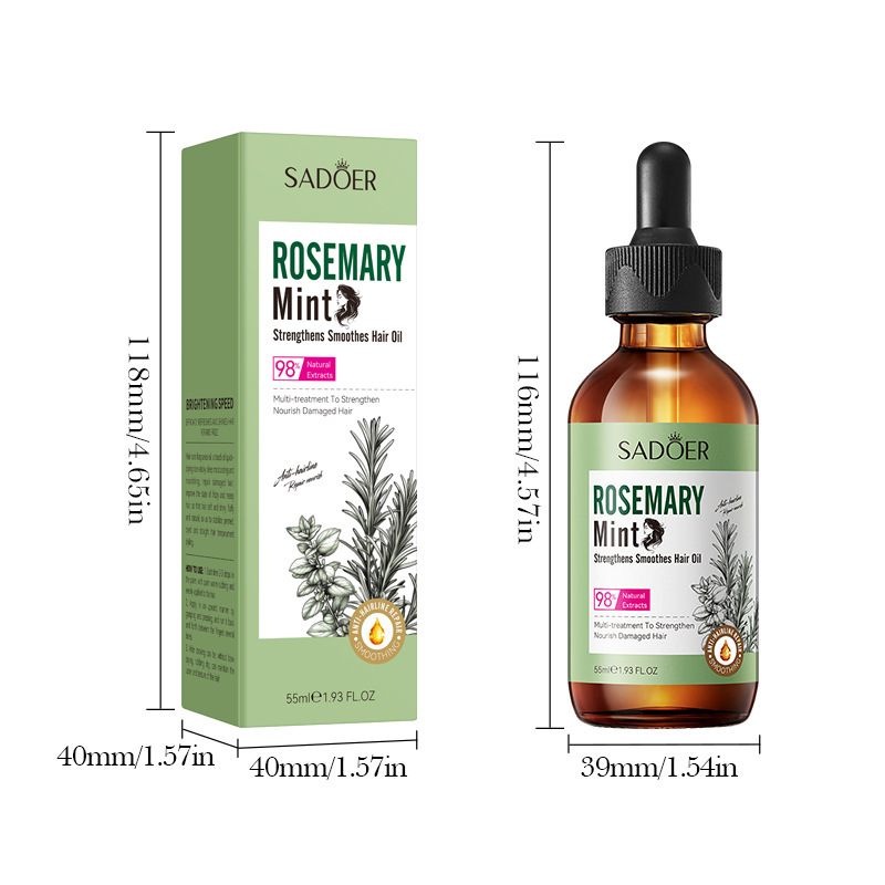 Private Label 100% Natural Herbal Organic Wholesale Scalp Elixirs Care Loss Treatment Rosemary Hair Growth Oil Hair Oil