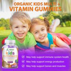 Winstown Daynee OEM Brand Natural Multivitamin Gummy for Kids Halal Vitamins Gummies Candy Tablet GMP Factory with ISO HACCP