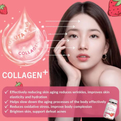 OEM/ODM/OBM Private Label Collagen Gummies With Biotin Multivitamins Remove Dark Spots Biotin Collagen Gummies for Skin