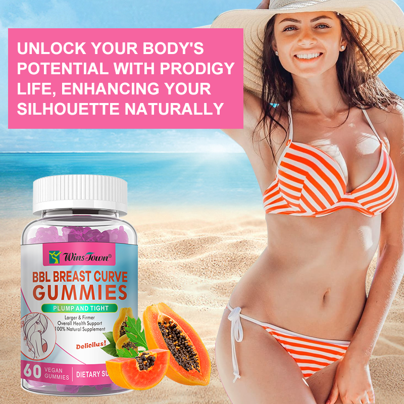 Private Label Winstown Products Branded BBL up Gummy in Good Effective China GMP Factory Bbl Gummies Vegan Butt Enhancement