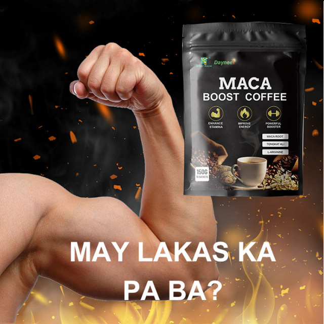 X-power Men Power Coffee for Sex Long Time Organic Maca Black Energy Instant Maca Coffee for Men