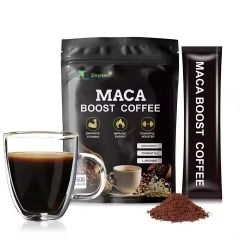 X-power Men Power Coffee for Sex Long Time Organic Maca Black Energy Instant Maca Coffee for Men