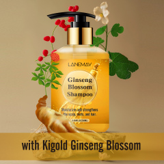 Natural Shampoo Strengthening Hair Care with Ginseng Scented Anti Hair Loss Natural Herbal Ingredients Champu