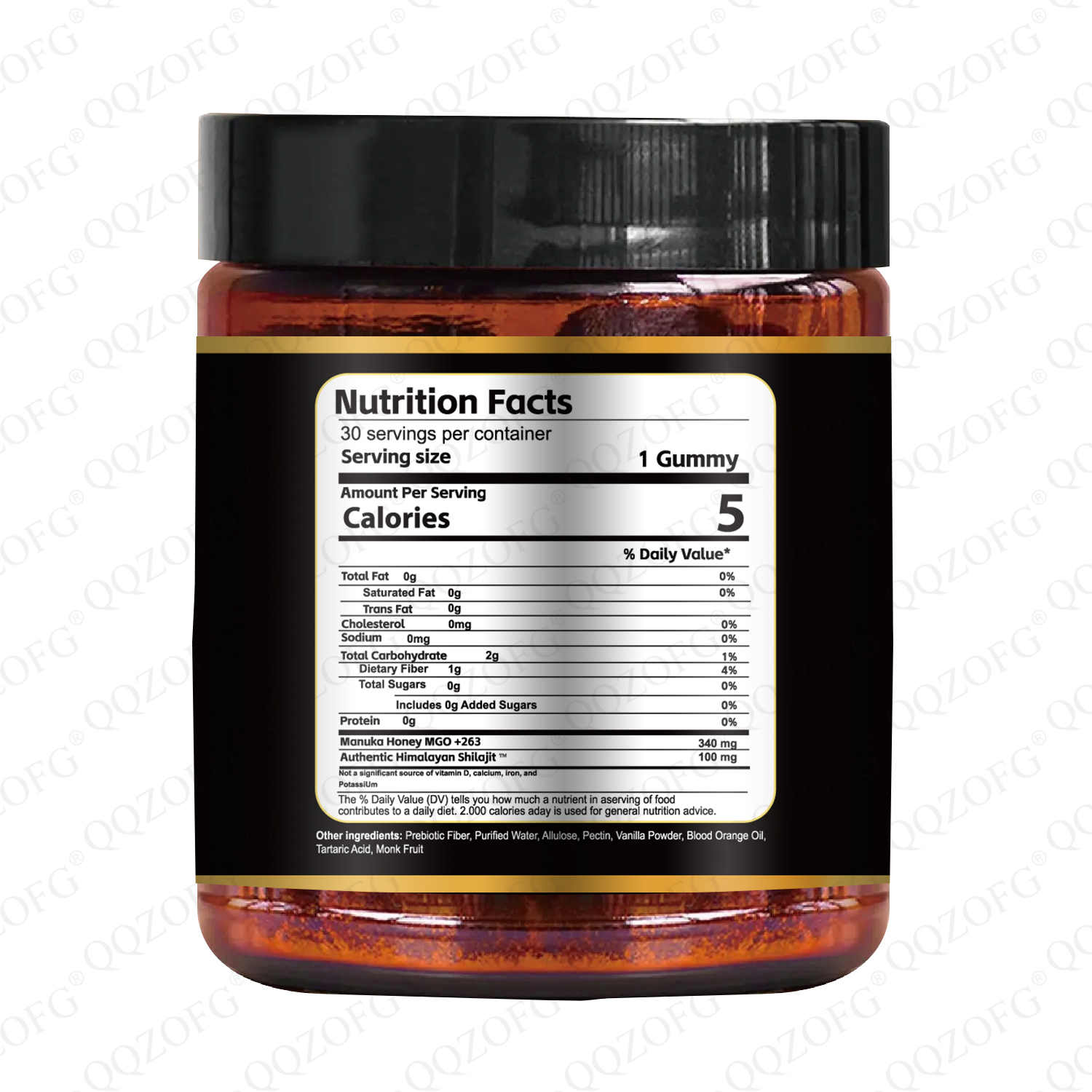 Shilajit Gummies,Himalayan Premium Ingredient Shilajit, Gokshura,Fulvic Acid & 85+ Trace Minerals, Non-GMO,100% Natural &Organic