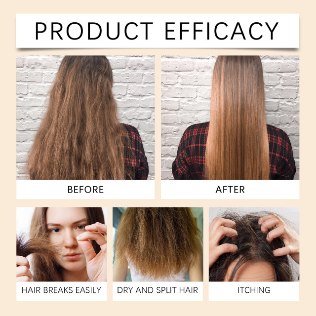 Nourishing Hair Essential Oil Spray Moisturizes Naturally Fluffy Soft Glossy Strong Hair Moisturizing Hair Growth Essential Oil