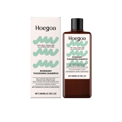 Private Logo Organic Rosemary Thickening Shampoo for Hair & Scalp Cleansing Refreshing Anti-Frizz Nourishing Hair Products