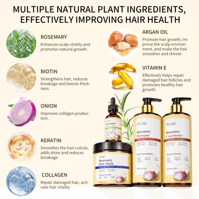 Private Label Natural Organic Red Onion Hair Oil Anti Hair Loss Repair Scalp Rosemary Bio Onion Oil for Hair Growth