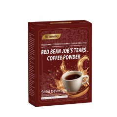Cross-Border Red Bean Job's Tears Coffee Powder Herbal Supplements with *Sample Available