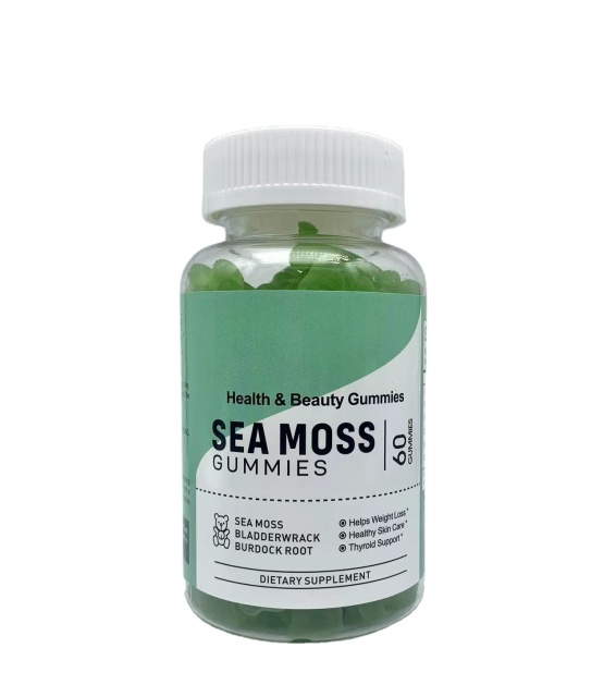 OEM Healthy Supplement Beauty Supplements Regulating Blood Sugar Antioxidant Sea Moss Gummies