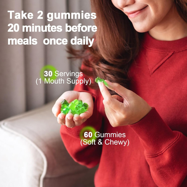 Graviola Soursop Leaves Extract Vitamin C Zinc Supplement Customizable Organic Soursop Graviola Gummies