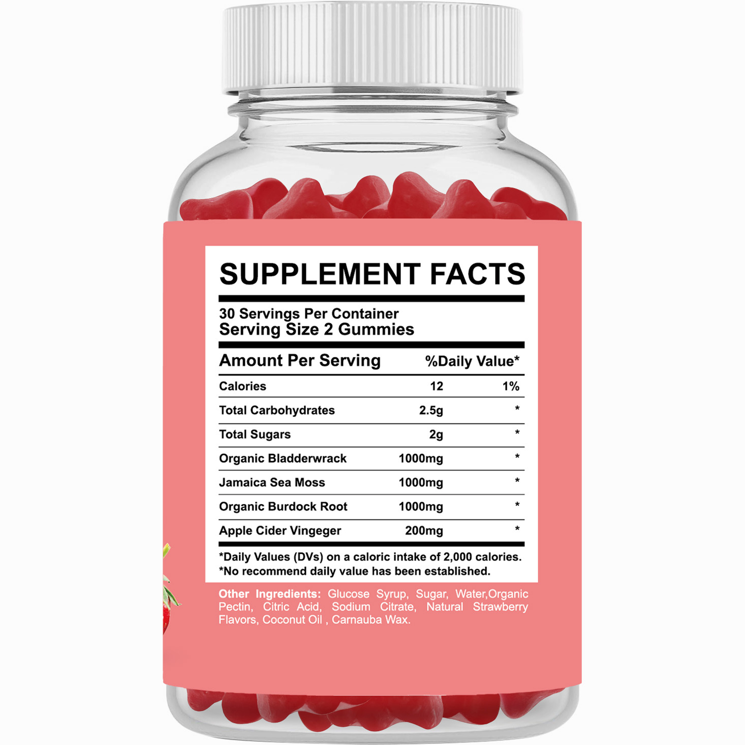OEM/ODM Sea Moss Gummies Factory Supply Private Label New Design for Adults