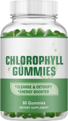 Vitahealthy OEM/ODM Factory Supply Halal Organic Chlorophyll Gummies Natural Body Health Energy Booster Healthcare Supplement