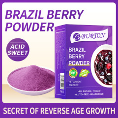Wholesale Pure Brazil Acai Berry Powder Organic Freeze Dried Fruit Powder Antioxidant  Anti Age Vitamin Slimming Tea Products