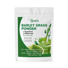 Organic Mesh Barley Grass Powder Green Barley Grass Powder  in an Eco-Friendly Bag