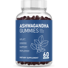 Custom LOGO Ashwagandha Maca Root Gummies Supplements and l Theanine Gummies