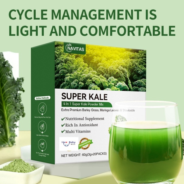 Factory Supply Nutritious Food Super Kale Feathered Cabbage Powder