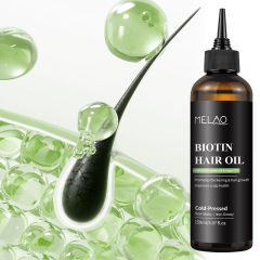 Private Label Essential Hair Loss Oil Growth Oil Hair Strengthening Dandruff Itchy Deep Biotin Hair Oil