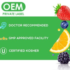 OEM Hot Selling Probiotic Gummies Vegan Natural Popular Digestive Support Gummies Digestive Health Dietary for Immune Health