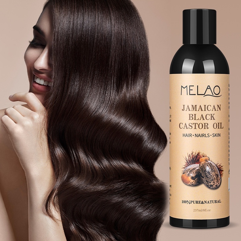 Wholesale 237ml Jamaican Black Castor Oil for Hair Care Nourishing Hair Root Repair and Moisturizing