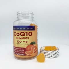 OEM Customize Logo Coenzyme Ubiquinol Gummies Healthy Heart Energy Support Coq10 Gummies