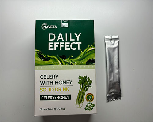 Original Factory OEM ODM Organic Celery Juice Extracts Supplements Drink Honey Naveta Celery Powder Flavored Box Excluded for