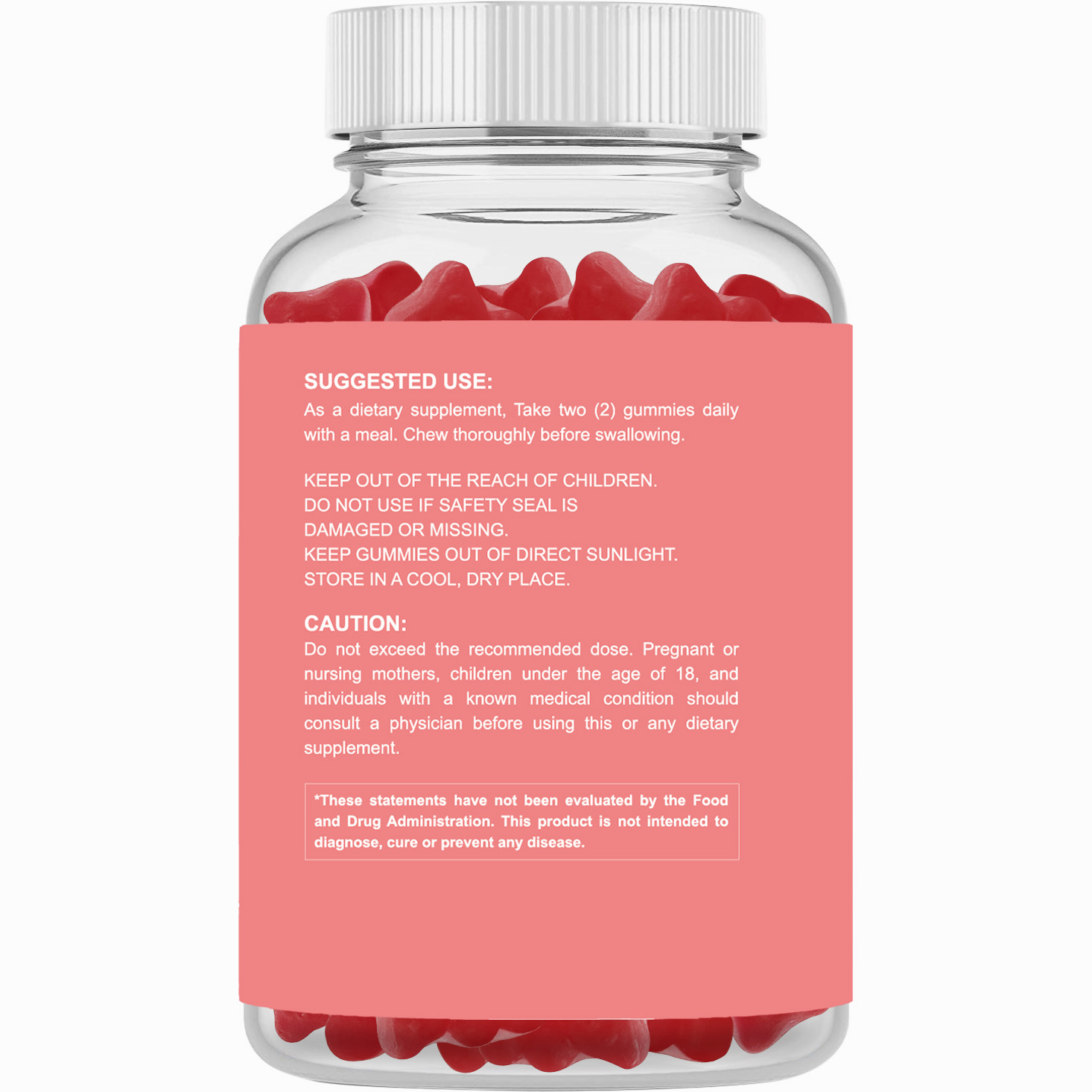 OEM/ODM Sea Moss Gummies Factory Supply Private Label New Design for Adults