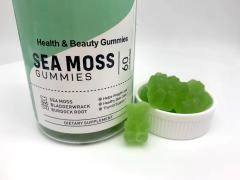 OEM Healthy Supplement Beauty Supplements Regulating Blood Sugar Antioxidant Sea Moss Gummies
