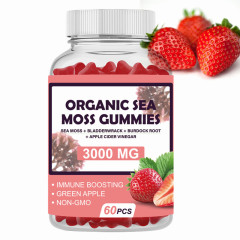 OEM/ODM Sea Moss Gummies Factory Supply Private Label New Design for Adults