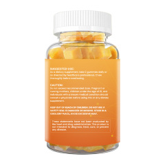 OEM Premium Iron Gummies with Turmeric Vitamin Complex Veagn Iron Gummies 60 Pills Iron Supplement for Boost Hemoglobin