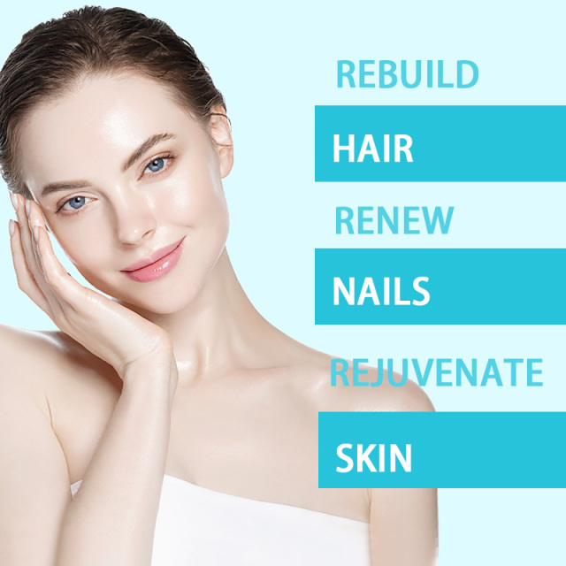 OEM Private Label High Content Biotin Vitamins Halal Gummy Bears Vitamins Pectin Gummy Support Hair Growth Skin Nails Healthy