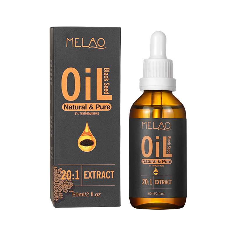 Natural Thymoquinone Body Repair Damage Skin Care Black Cumin Seed Oil Dry and Frizzy Hair Essential Oil Black Seed Oil