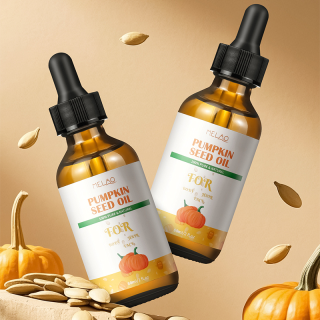 Virgin Cold Pressed Unrefined Face Oil 100% Pure Natual Hair Growth Oil Organic Pumpkin Seed Oil