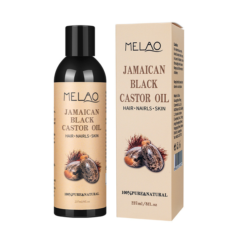 Wholesale 237ml Jamaican Black Castor Oil for Hair Care Nourishing Hair Root Repair and Moisturizing