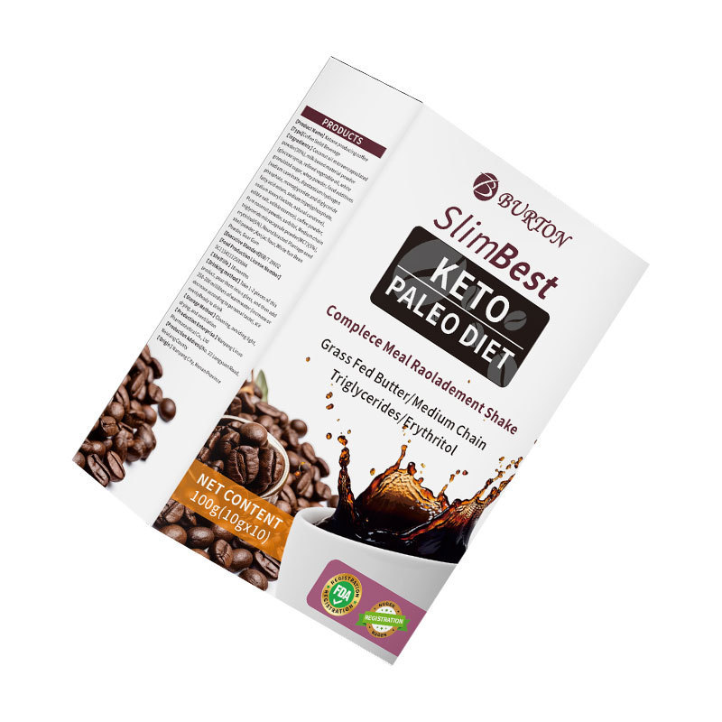 KETO Full Feeling Instant Coffee Cross-Border Trade Keto-friendly Neutral Taste Chocolate Flavor Slimming Packaged Bag