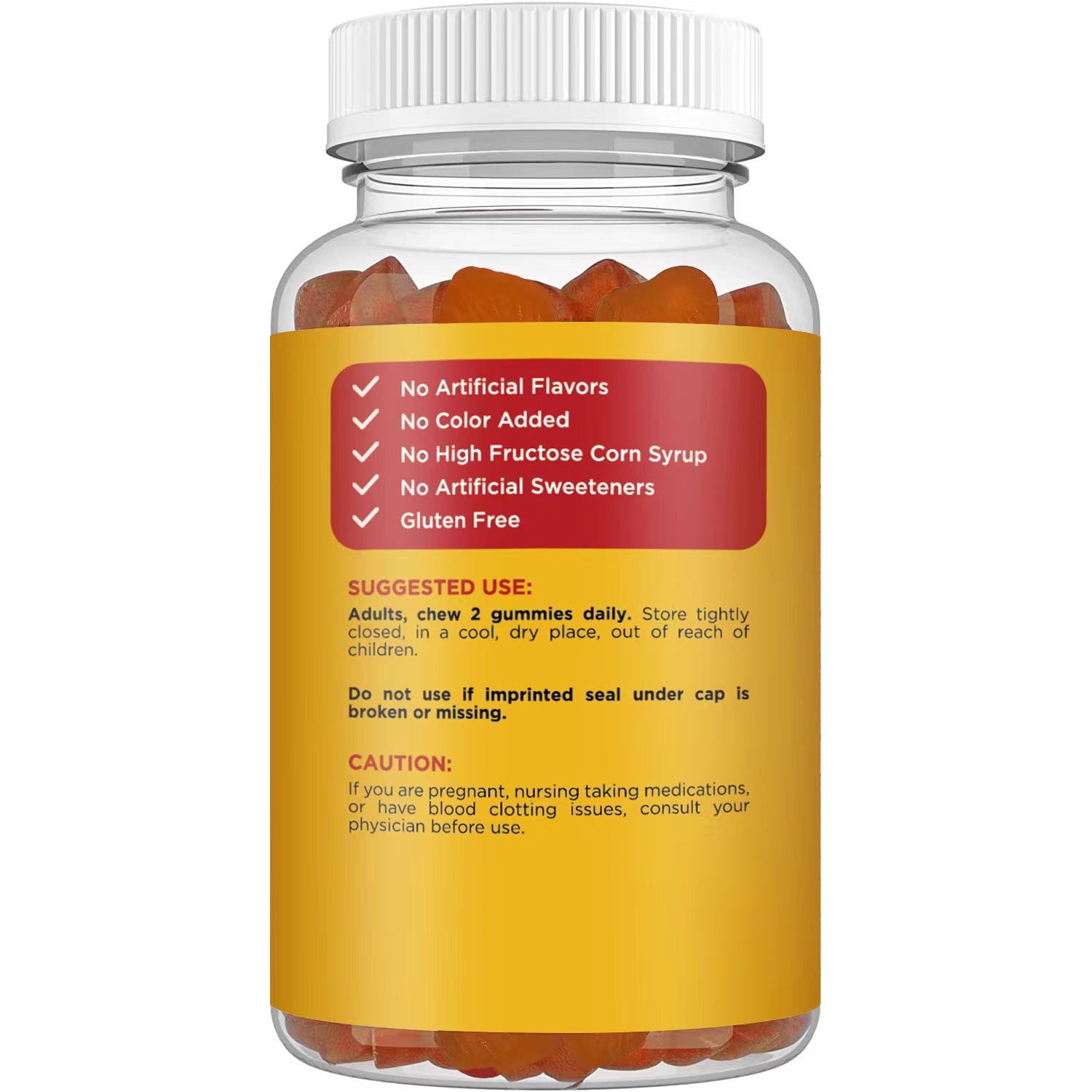 OEM Customize Logo Coenzyme Ubiquinol Gummies Healthy Heart Energy Support Coq10 Gummies