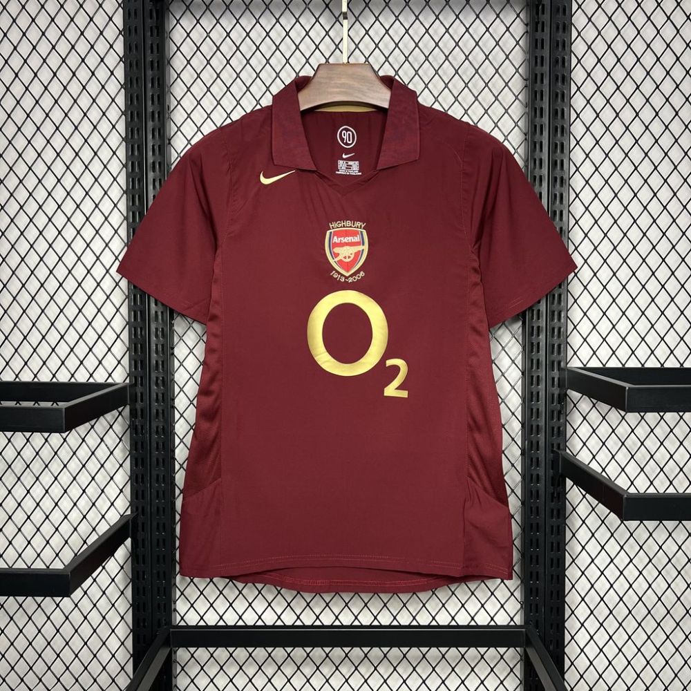 05-06 Arsenal home retro jersey