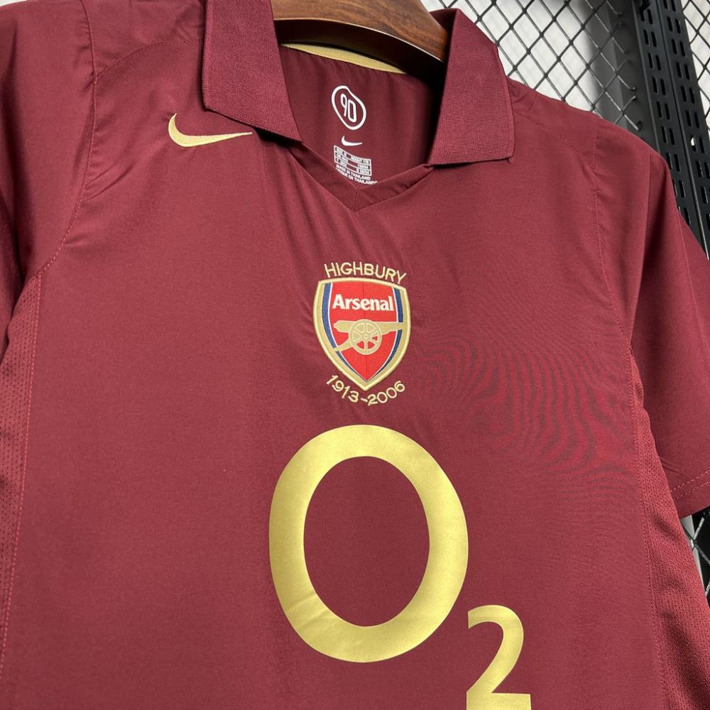 05-06 Arsenal home retro jersey
