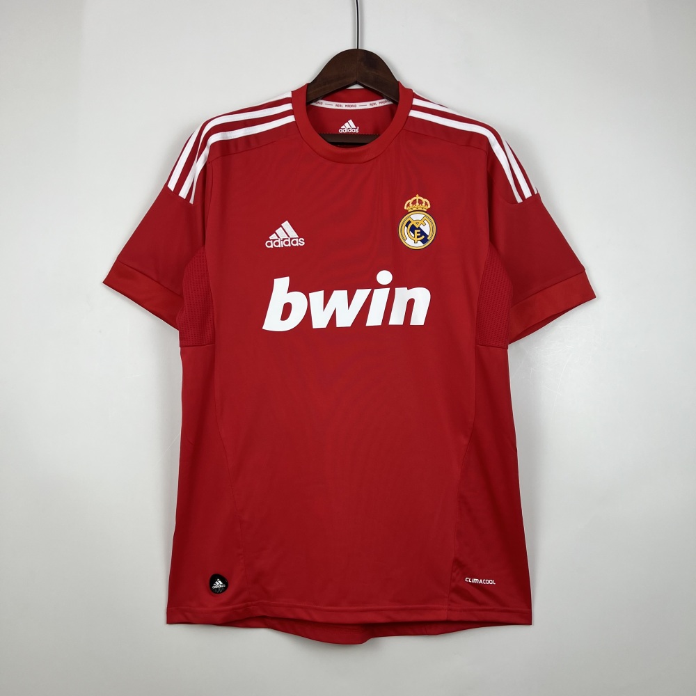 11-12Real Madrid three away Retro jerseys