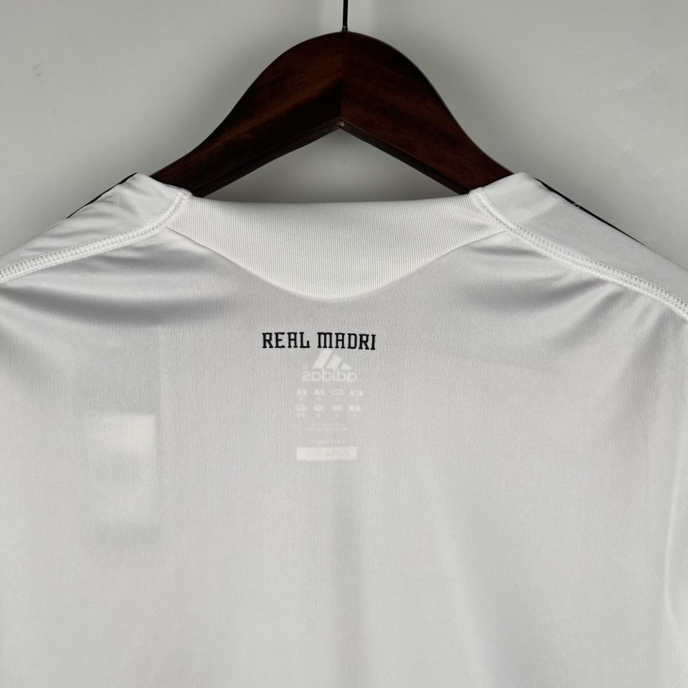 09-10Real Madrid home Long sleeve Retro jerseys