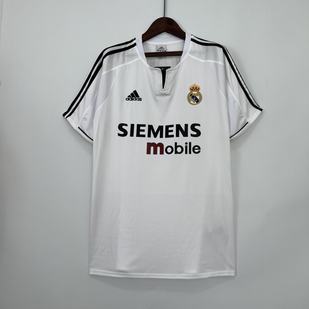2003-2004Real Madrid home Retro jerseys