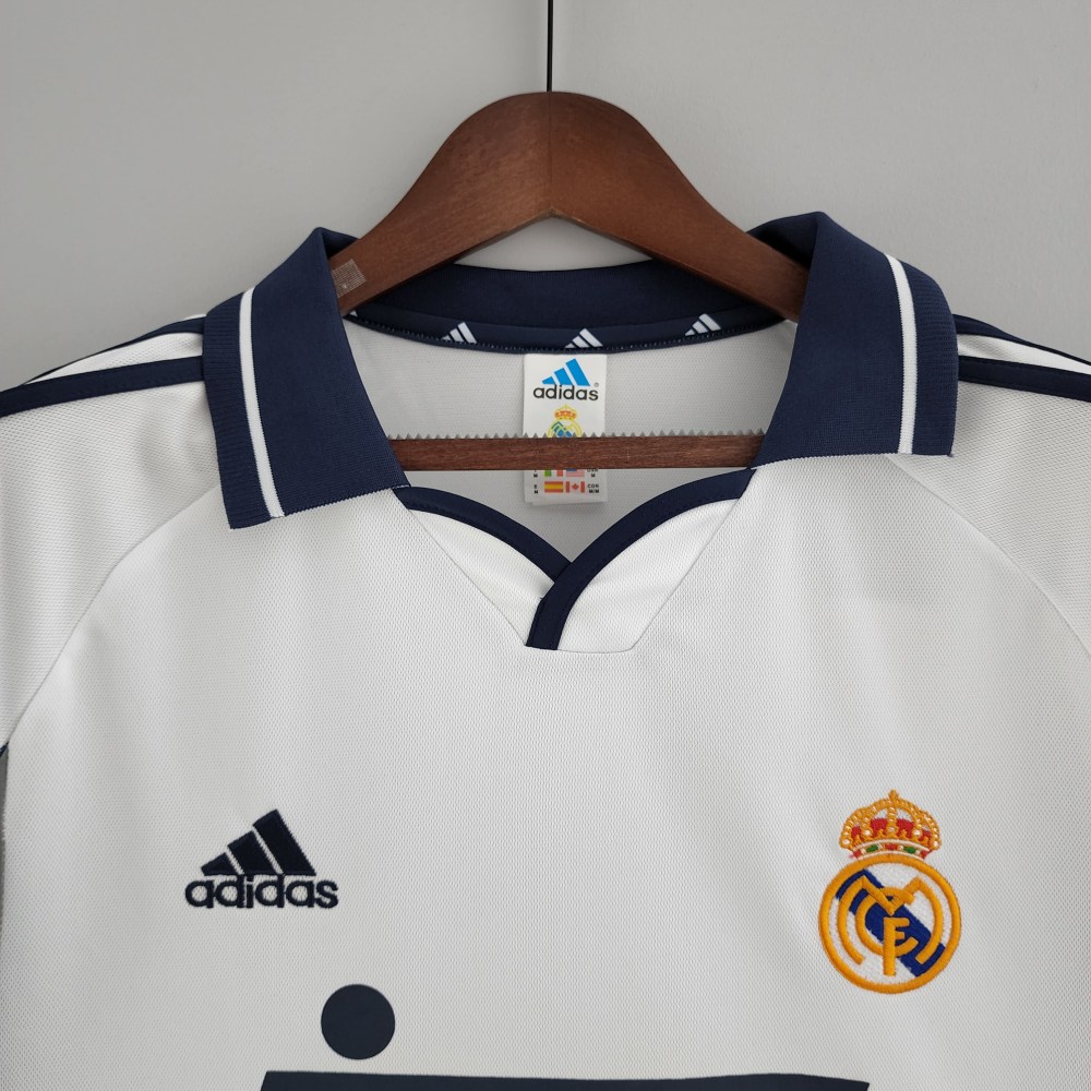 2000-2001Real Madrid home Retro jerseys